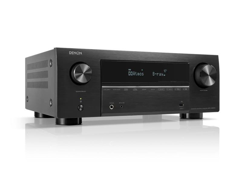 Denon AVC-X2850H Amplificatore AV 7.2 canali, 150W per canale, Dolby Atmos e DTS:X