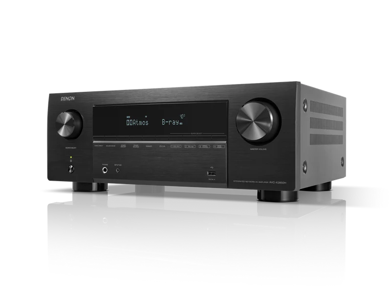Denon AVC-X2850H Amplificatore AV 7.2 canali, 150W per canale, Dolby Atmos e DTS:X