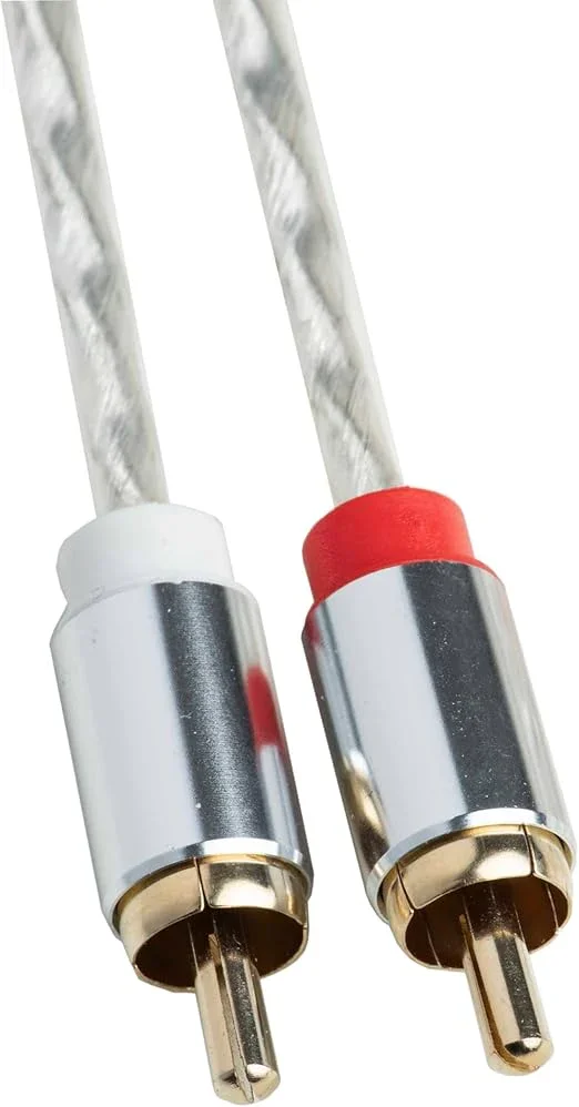 Pro-ject LINE E RCA Cavo stereo RCA/RCA. Rame OFC 99.99%. Conduttori 2x0,2mm2