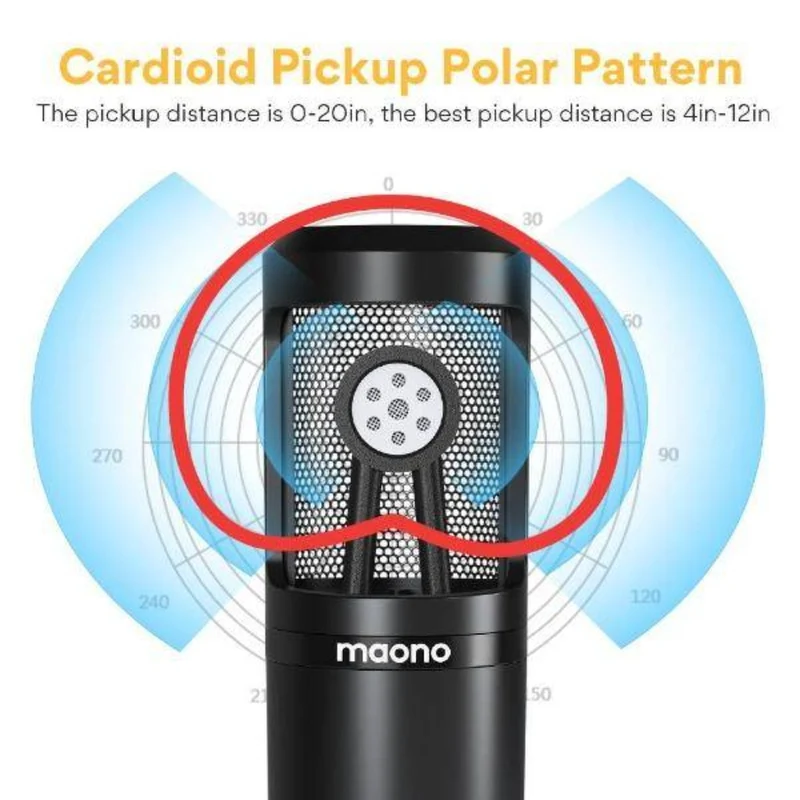 Maono Micrófono Alámbrico Xlr (au-pm360tr)