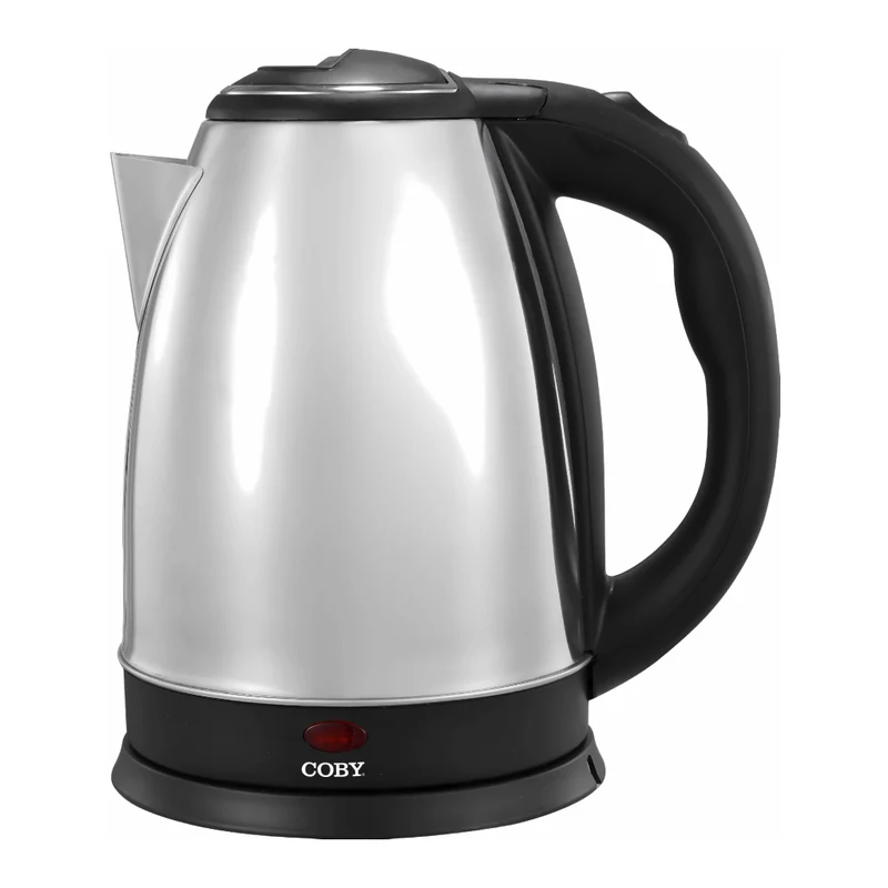 Coby Cafetera Eléctrica 1.8 Litros, CY-5601-KET2-SS