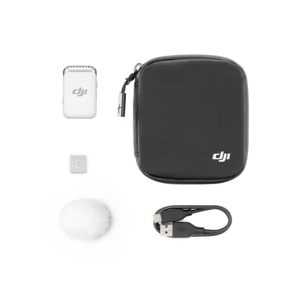 DJI Mic 2 (1 TX Pearl White)