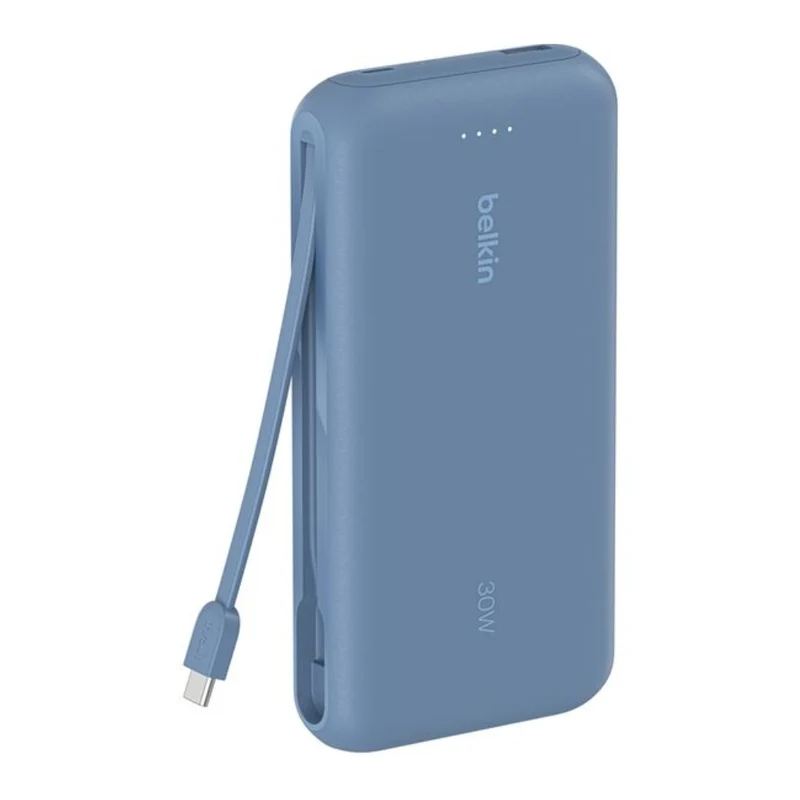 Belkin Power Bank Batería Externa 20.000 mAh con Cable Integrado, BPB024FQ
