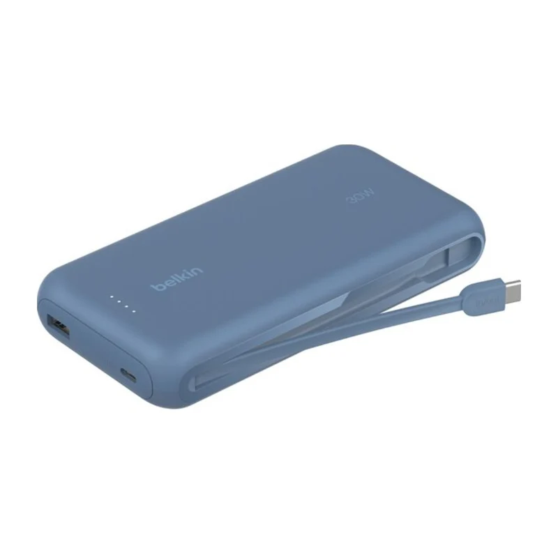 Belkin Power Bank Batería Externa 20.000 mAh con Cable Integrado, BPB024FQ