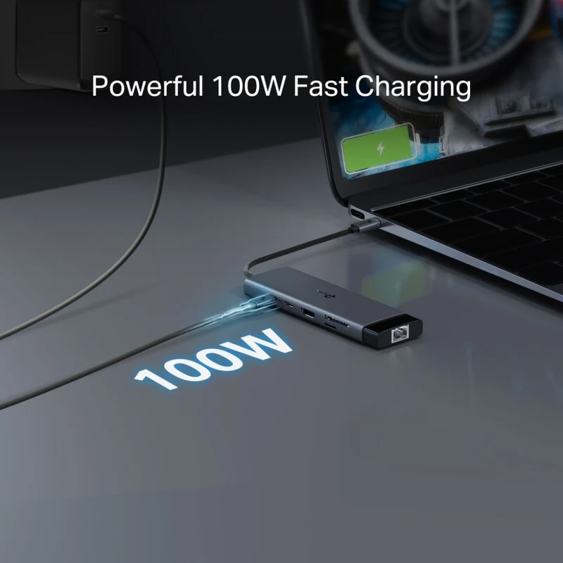 TP-Link Hub Multipuerto USB-C 9 en 1, UH9120C(UN)