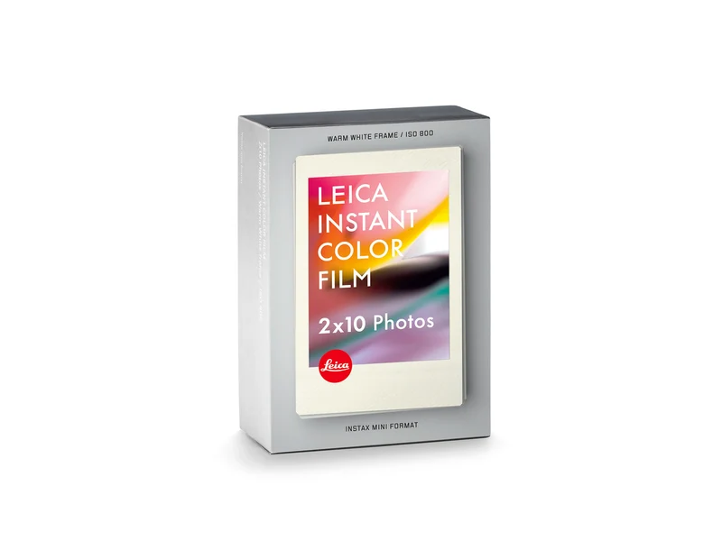 Pellicola a colori Leica SOFORT confezione doppia (mini), warm white