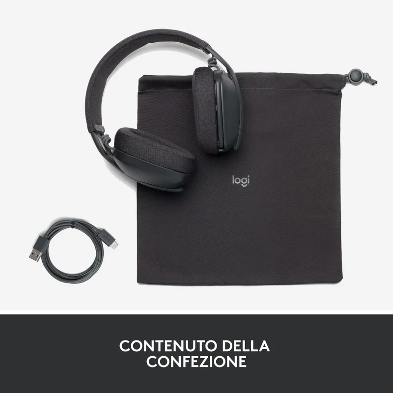 Cuffie Wireless Zone Vibe 100 - Grafite