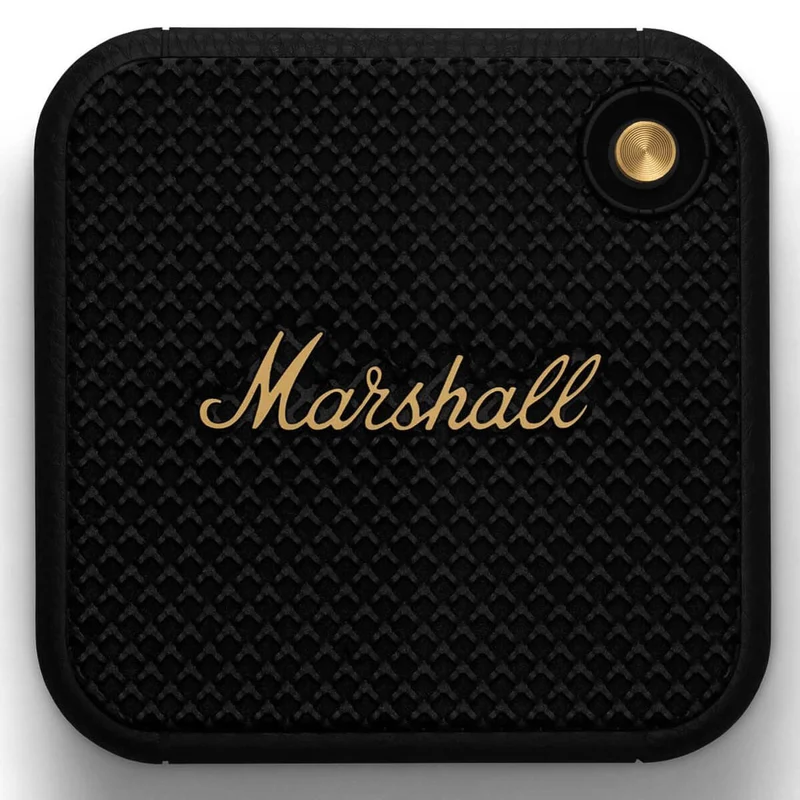 Willen Black e Brass Speaker Portatile Bluetooth - Nero