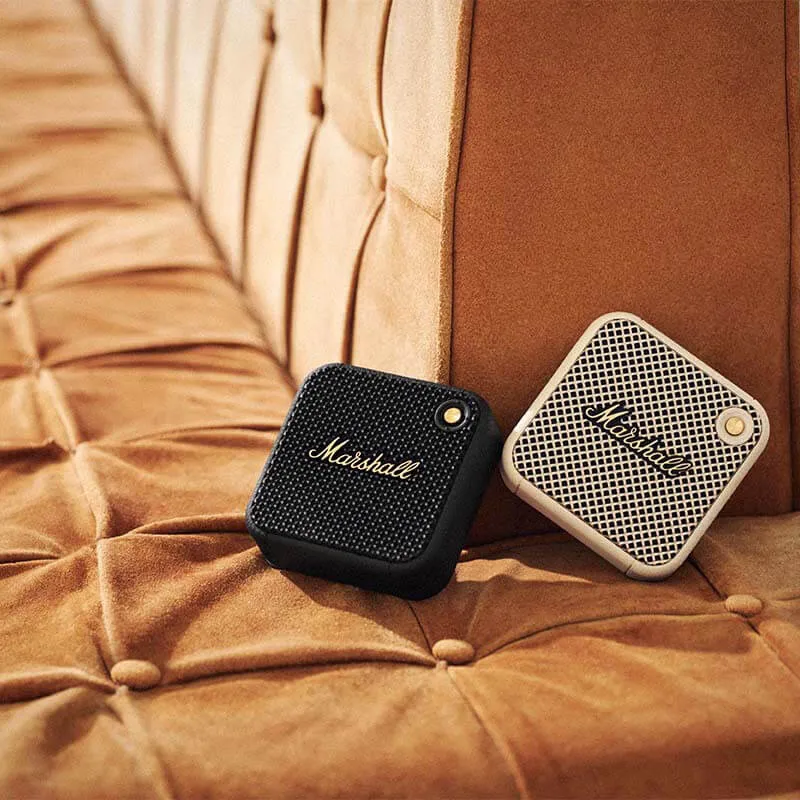 Willen Black e Brass Speaker Portatile Bluetooth - Nero