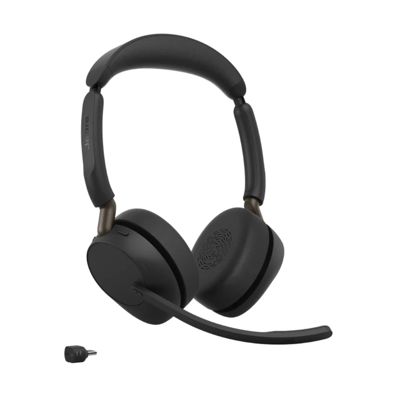 Jabra Audífonos Inalámbricos de Diadema Evolve3 65 Stereo MS USB-A, 36599-999-999