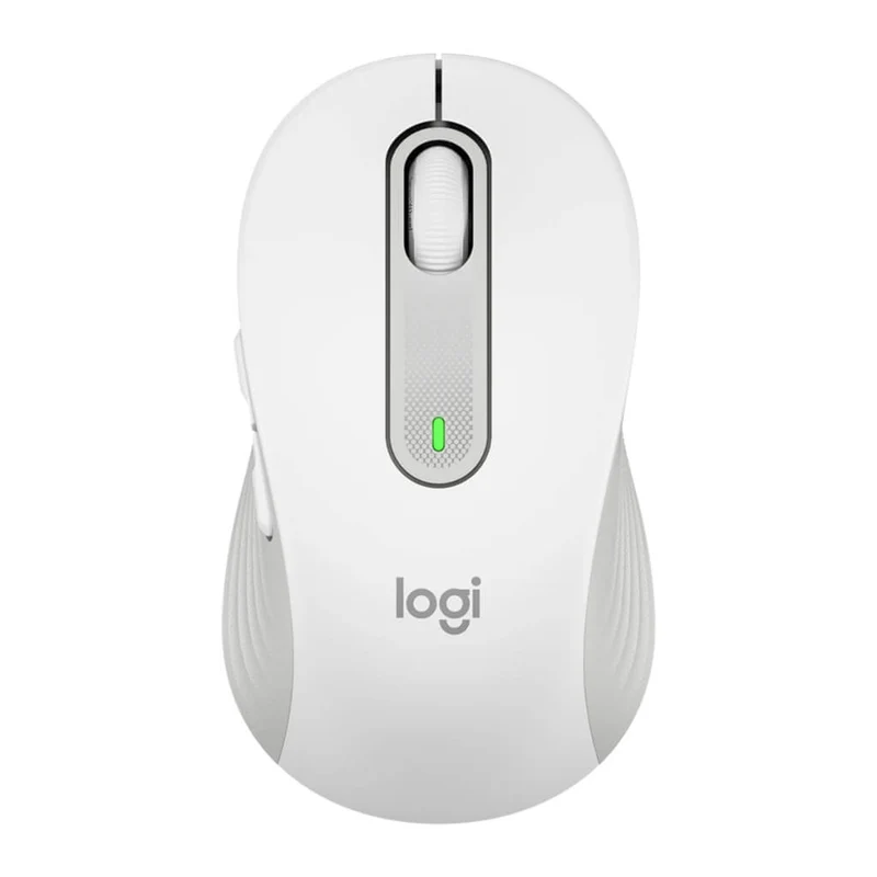 Logitech Mouse Inalámbrico Signature M650 Medium Off-White, 910-006252