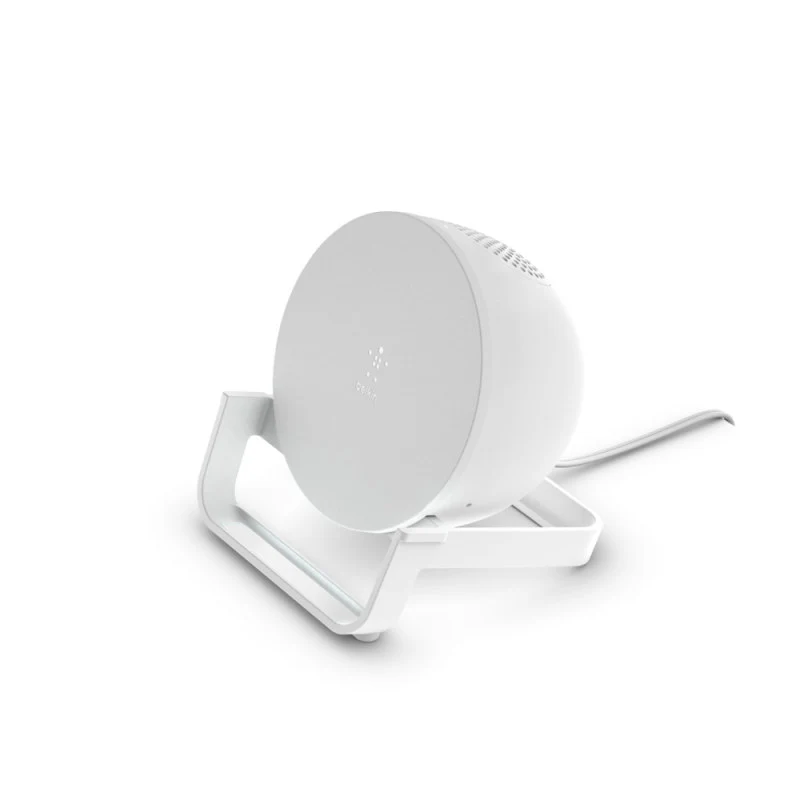 Supporto Di Ricarica Belkin Wireless 10w Con Altoparlante - Bianco