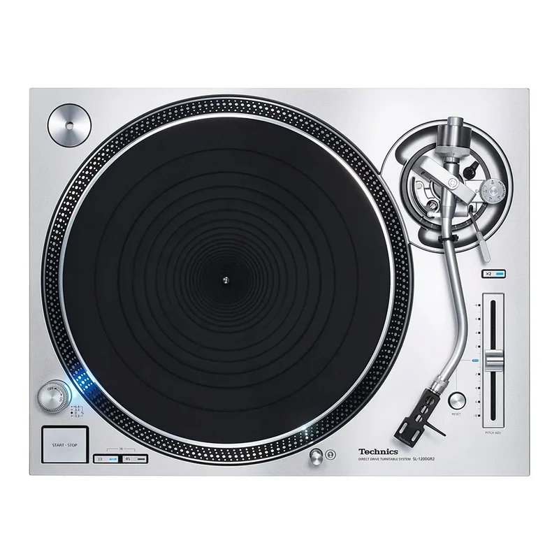 TECHNICS SL-1200GR2 SILVER Giradischi manuale a telaio rigido e trazione diretta
