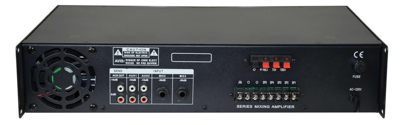 GLEMM PAA 1000TMZB Amplificatore PA 1000W - 5 zone 4-16ohm o 70/100V