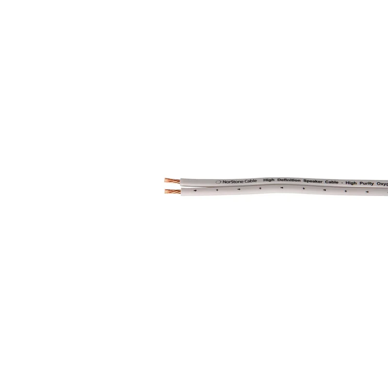 Norstone W25010 bobina di cavo bianco 2 x 2.5 mm² da 10 mt