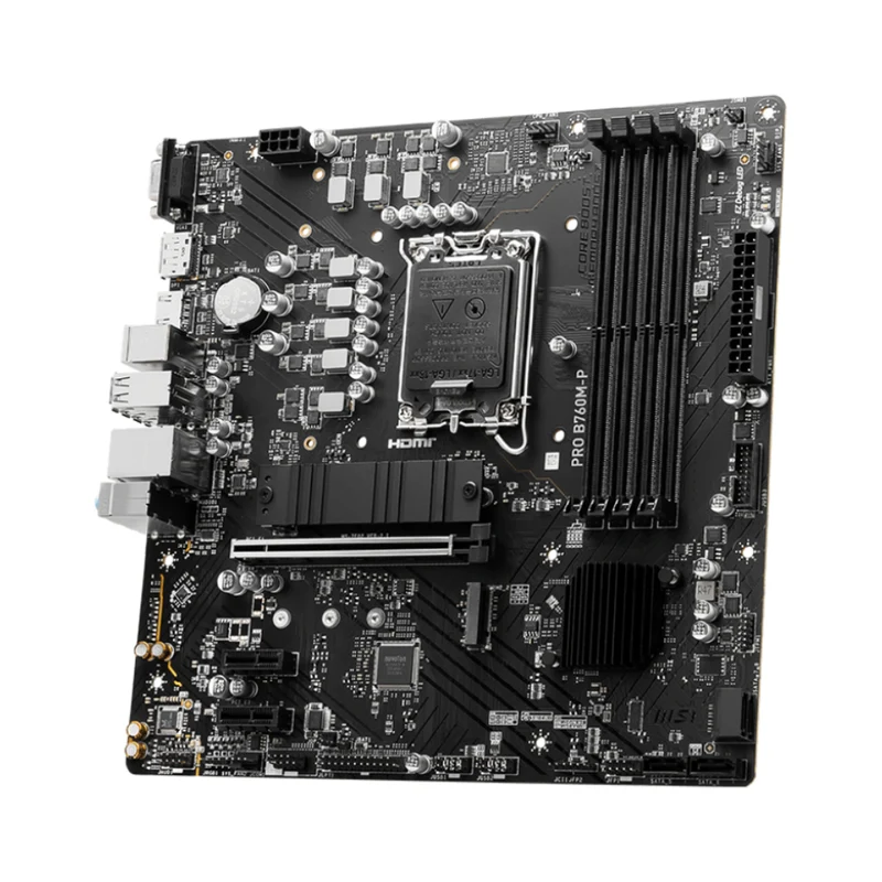 MSI Tarjeta Madre Pro B760M-P, 911-7E02-023