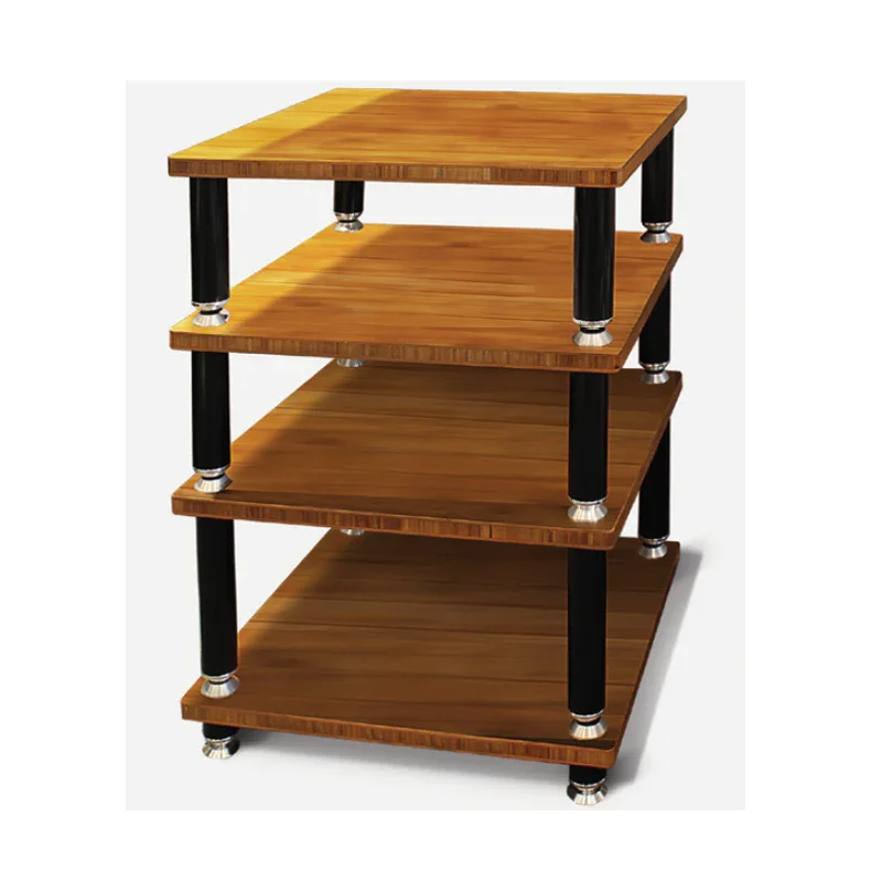 Norstone Stabbl BAMBOO HIFI mobile Hi-fi Struttura il metallo e Ripiani BAMBOO