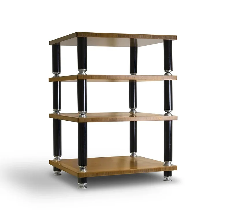Norstone Stabbl BAMBOO HIFI mobile Hi-fi Struttura il metallo e Ripiani BAMBOO