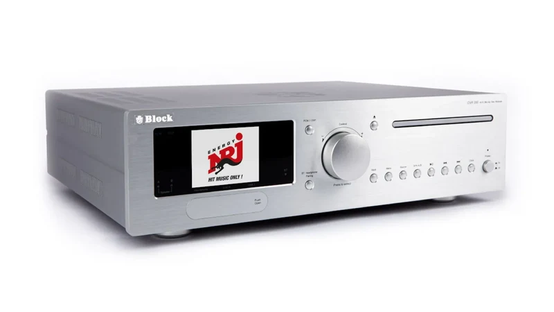 BLOCK CVR-200 Lettore CD-DVD-Bluray amplificato, Internet receiver, Spotify Connect, Bluetooth