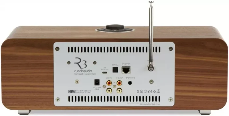 Ruark R3S Sistema audio da camera con cd, fm, dab+, aptx bluetooth