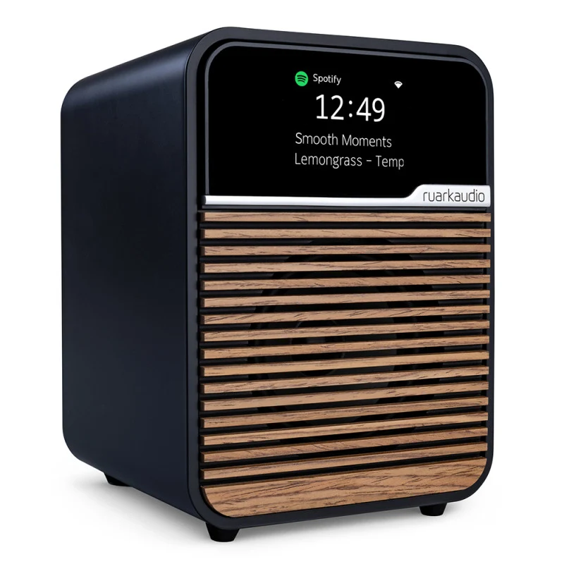 Ruark R1S WiFi Radio wifi da tavolo top di gamma con dab+, internet radio, Spotify connect* ed Amazon music