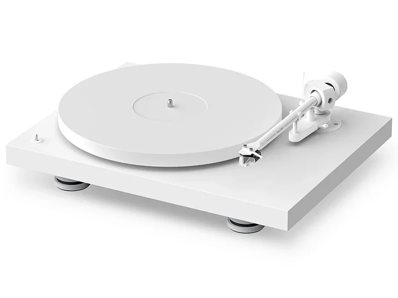 Pro-Ject DEBUT PRO B White Edition Giradischi bilanciato HIFI con testina Pick it Pro Balanced