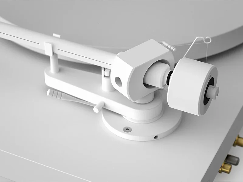 Pro-Ject DEBUT PRO B White Edition Giradischi bilanciato HIFI con testina Pick it Pro Balanced