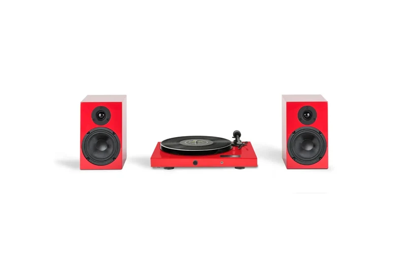 Pro-ject JUKEBOX E1 HiFi Set Sistema composto dal giradischi Jukebox E1 e diffusori Speaker Box 5E