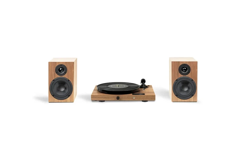 Pro-ject JUKEBOX E1 HiFi Set Sistema composto dal giradischi Jukebox E1 e diffusori Speaker Box 5E