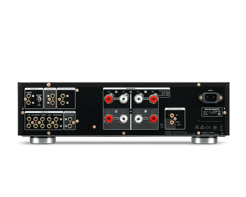 Marantz PM8006 amplificatore integrato, Nero, 2 x 70 Watt su 8 Ohm circuiti Current Feedback
