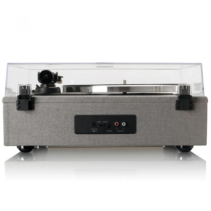 Lenco LS-440 Giradischi con 4 diffusori integrati Uscita RCA, uscita cuffie e Bluetooth