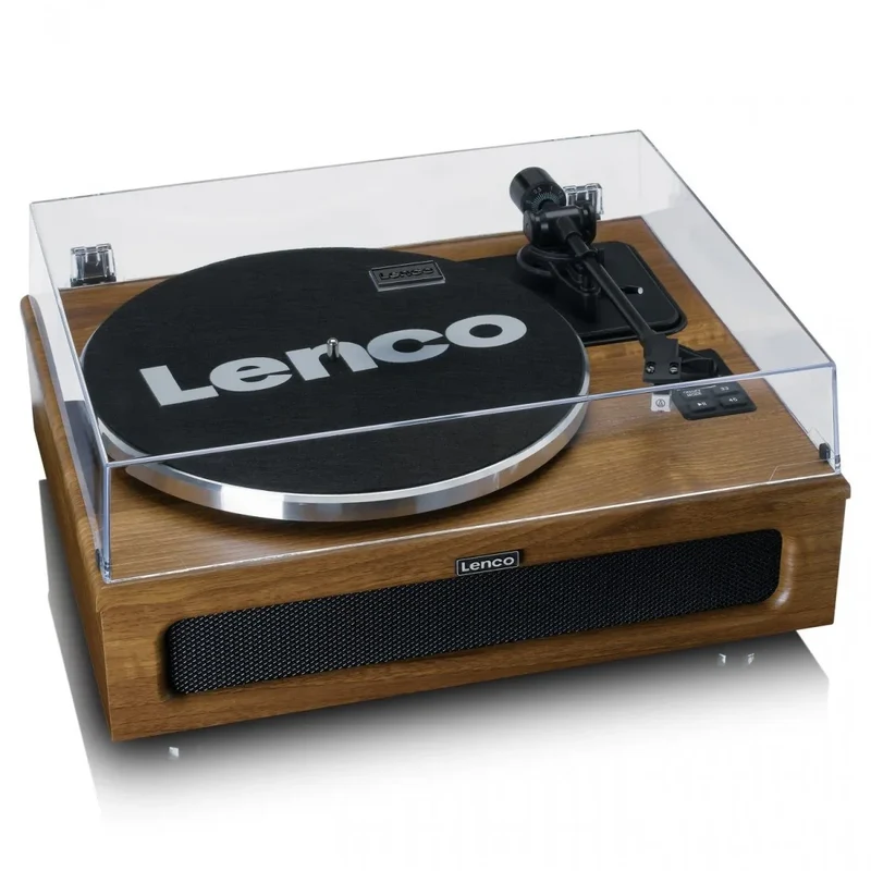 Lenco LS-410 Giradischi con 4 diffusori integrati Uscita RCA, uscita cuffie jack 3.5 mm
