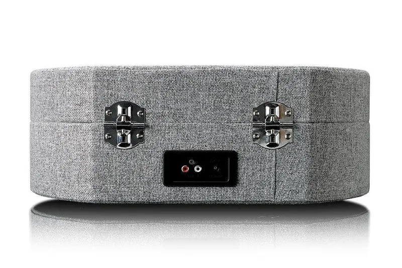 Lenco LS-66GY Giradischi in legno con altoparlanti integrati e ricezione/trasmissione Bluetooth