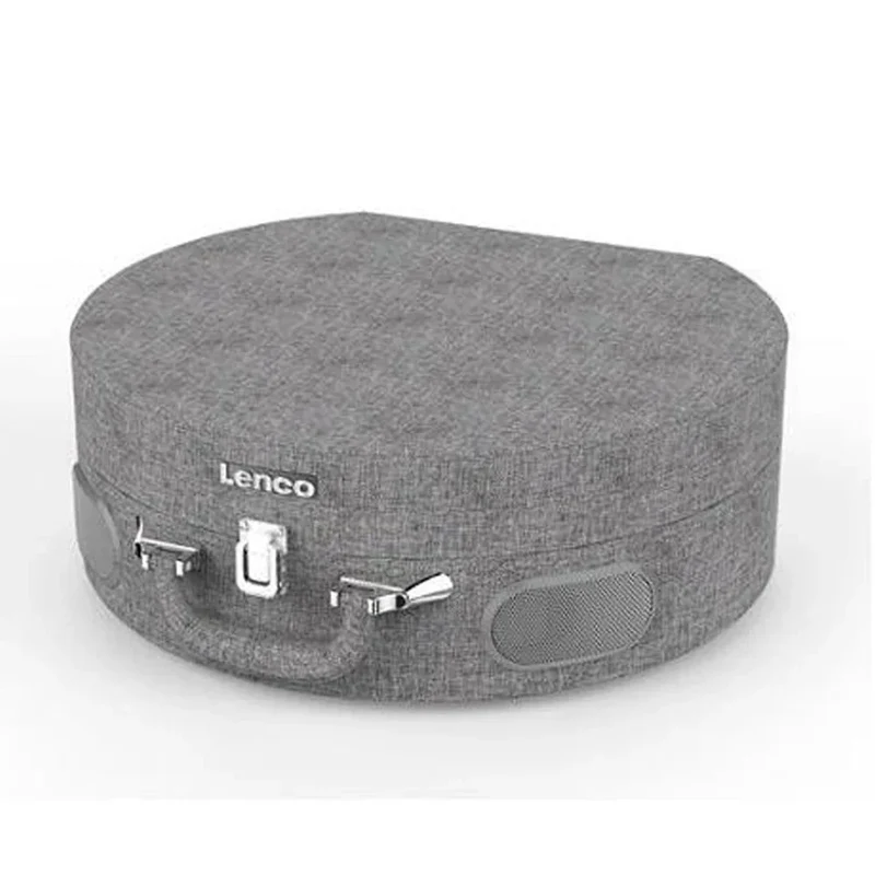 Lenco LS-66GY Giradischi in legno con altoparlanti integrati e ricezione/trasmissione Bluetooth