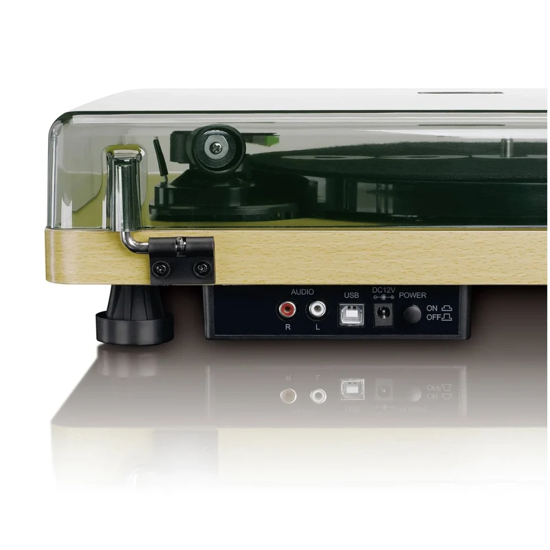 Lenco L-30 Giradischi in MDF Preamplificatore integrato e testina MM