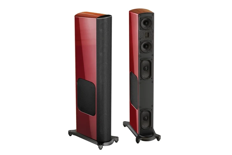 GoldenEar T66 Coppia diffusori da pavimento 3 vie full-range hi-end con subwoofer e radiatori passivi 500W