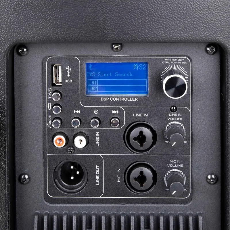 Master Audio BK200A Diffusore attivo full-range da 8" e 200W RMS
