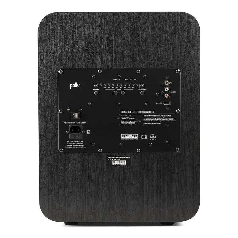 Polk Audio SIGNATURE ELITE ES12 Subwoofer da 12" con Power Port®