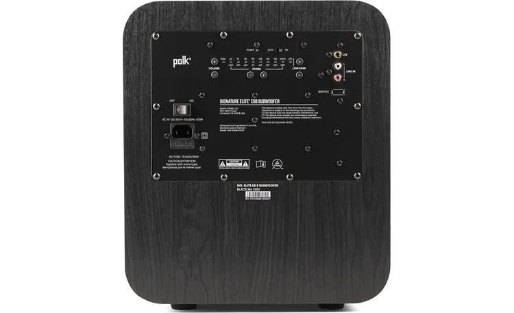 Polk Audio SIGNATURE ELITE ES08 Subwoofer da 8" con Power Port®