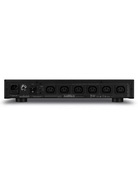 Audiolab DC-BLOCK 6 BLACK Filtro di alimentazione a 6 prese individuali