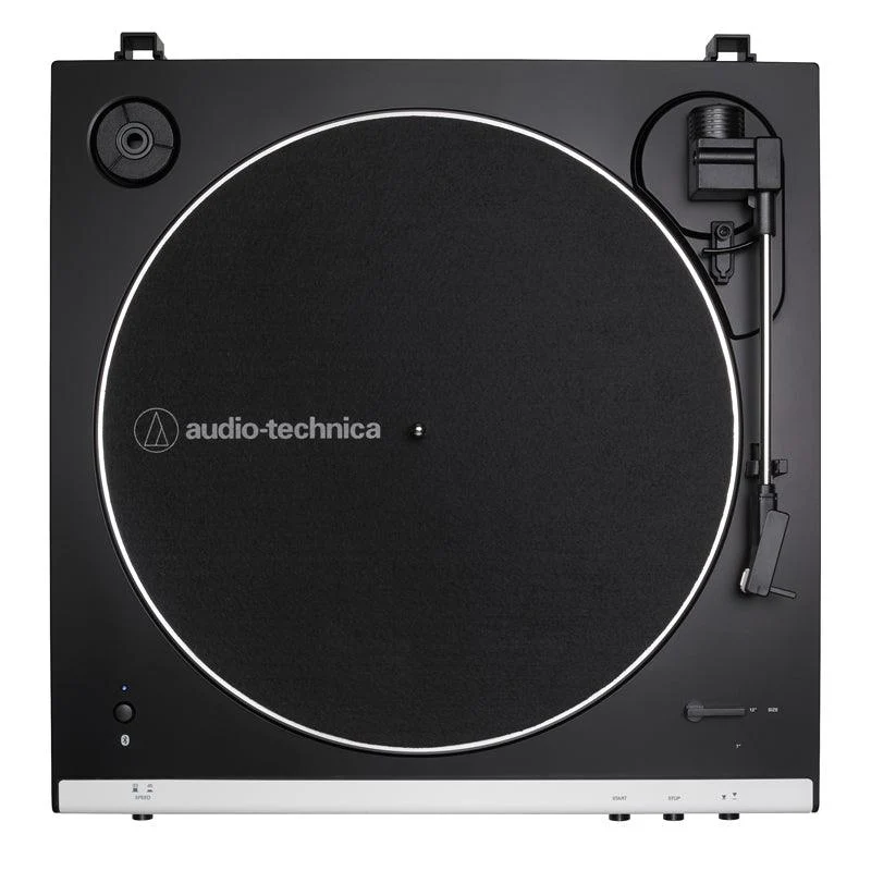 Audio Technica AT-LP60XBT WH Giradischi automatico Bluetooth aptX, testina ATN3600L