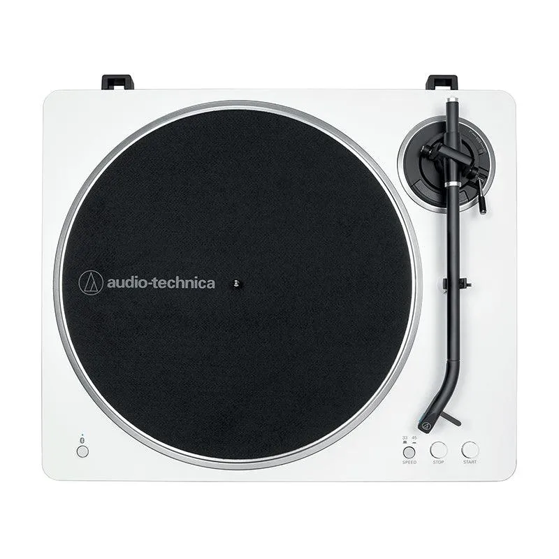 Audio Technica AT-LP70XBTWS WHITE Giradischi automatico con trazione a cinghia e Bluetooth