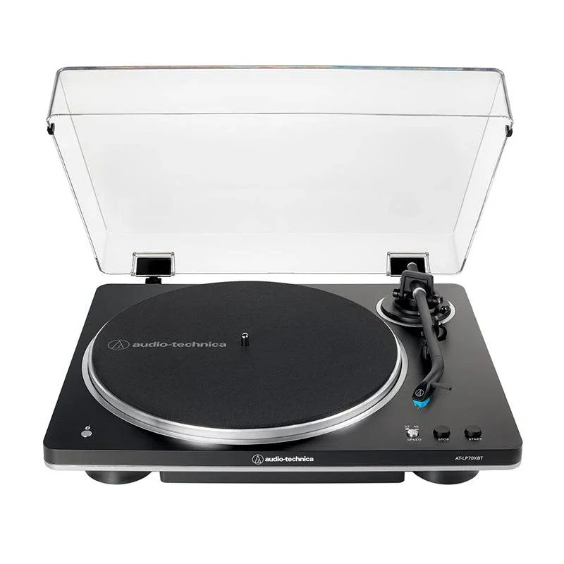 Audio Technica AT-LP70XBTBS BLACK Giradischi automatico trazione a cinghia e Bluetooth
