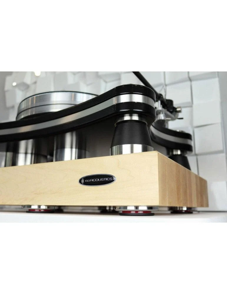 IsoAcoustics DELOS MAPLE 1815M2 Base isolante per elettroniche/giradischi spessore 76mm peso fino a 24.9kg