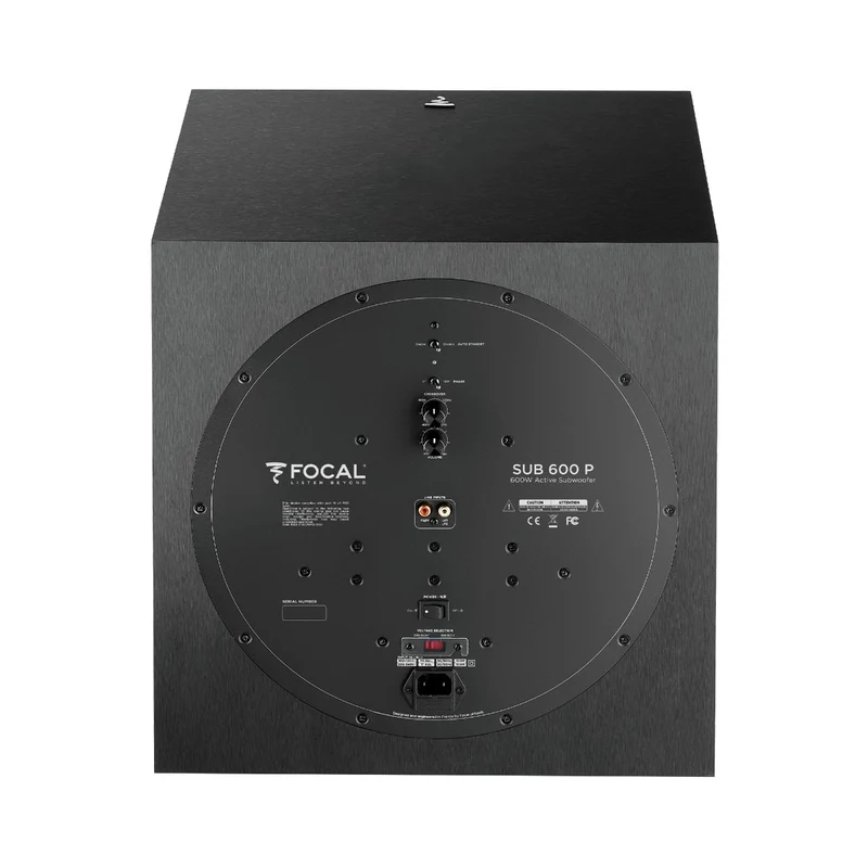 Focal SUB 600P subwoofer attivo cassa chiusa da 12" e 600W