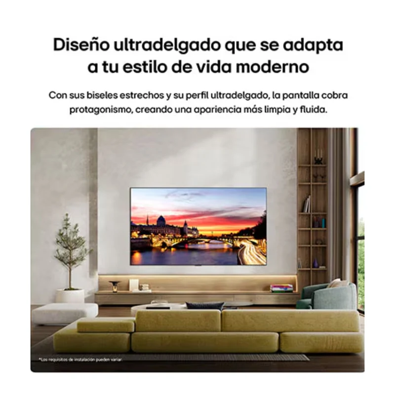 LG Pantalla 65" OLED UHD 4K EVO AI C6 Smart, OLED65C6PSA
