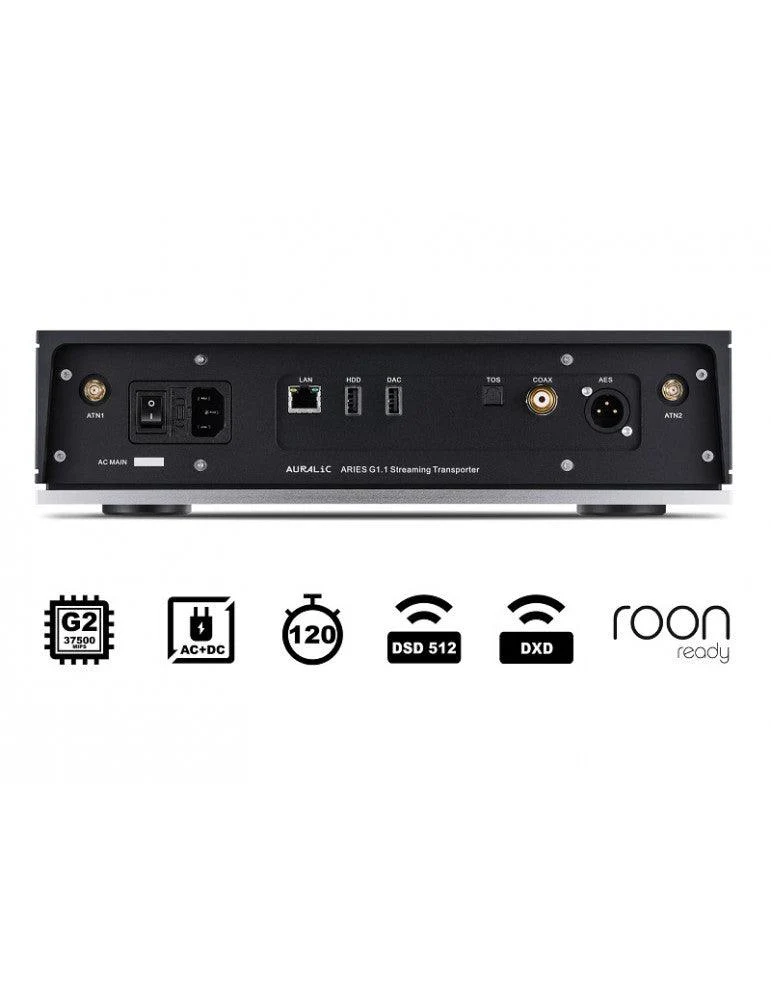 Auralic ARIES G1.1 Streamer di rete senza DAC, PCM 44.1Khz-384Khz a 16-32bit, DSD da 64 a 512