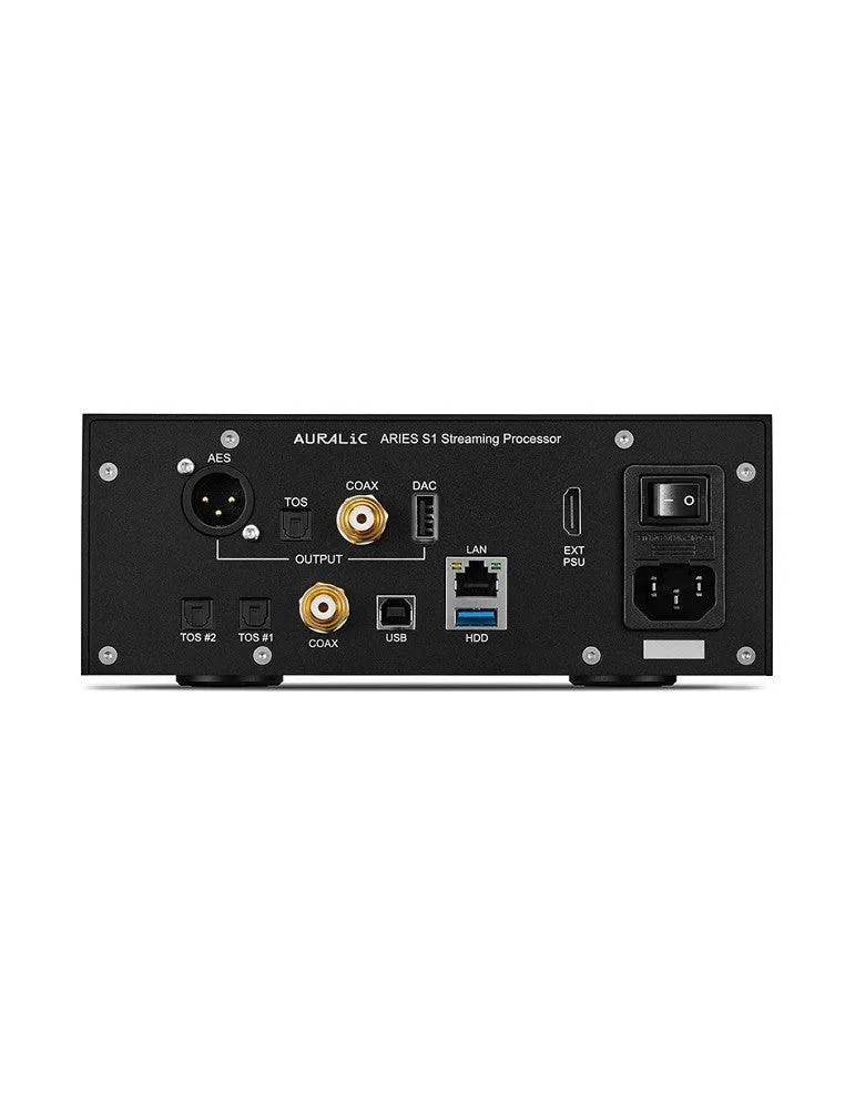 Auralic ARIES S1 Streamer di rete senza DAC, PCM 44.1Khz-384Khz a 16-32bit, DSD da 64 a 512