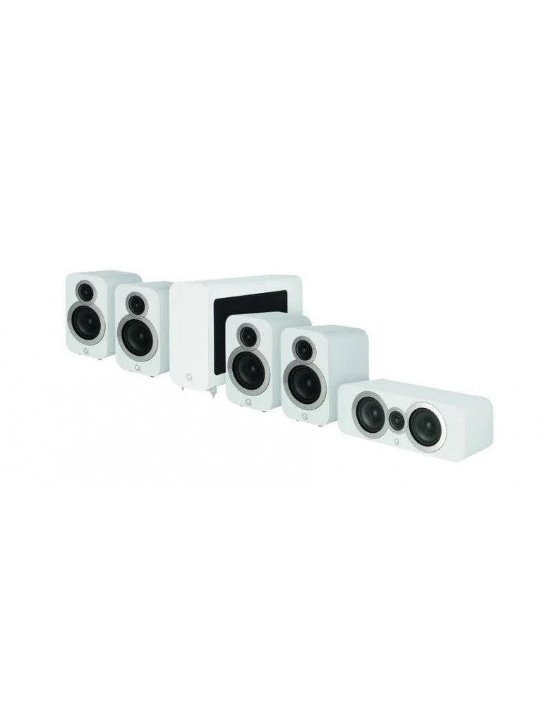 Q Acoustics Q 3010C 5.1 CINEMA PACK sistema composto da 2 cp Q3010C + Q3090C Centre + Q3060S subwoofer