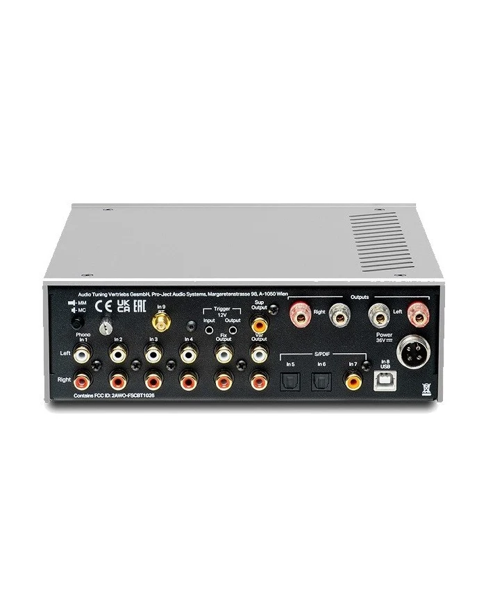 Pro-Ject MAIA DS3 Amplificatore integrato 80Wx2 audiophile con DAC e Bluetooth AptX HD
